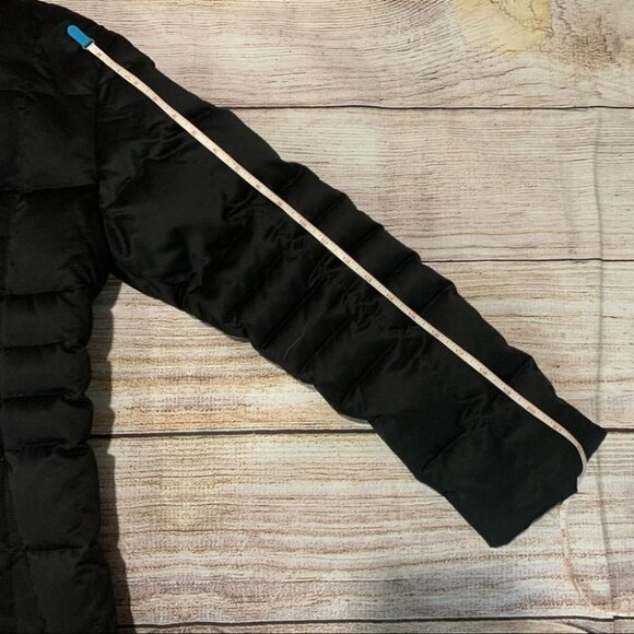 Searle Black Goose Down Coat Size 6 - Picture 11 of 13